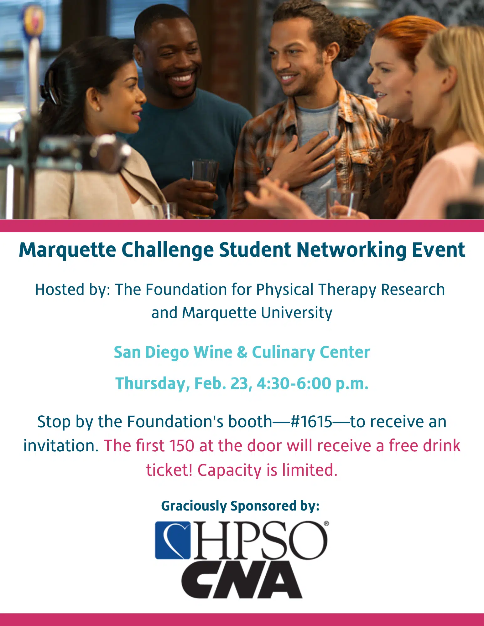 Marquette Challenge Event Flyer 2023