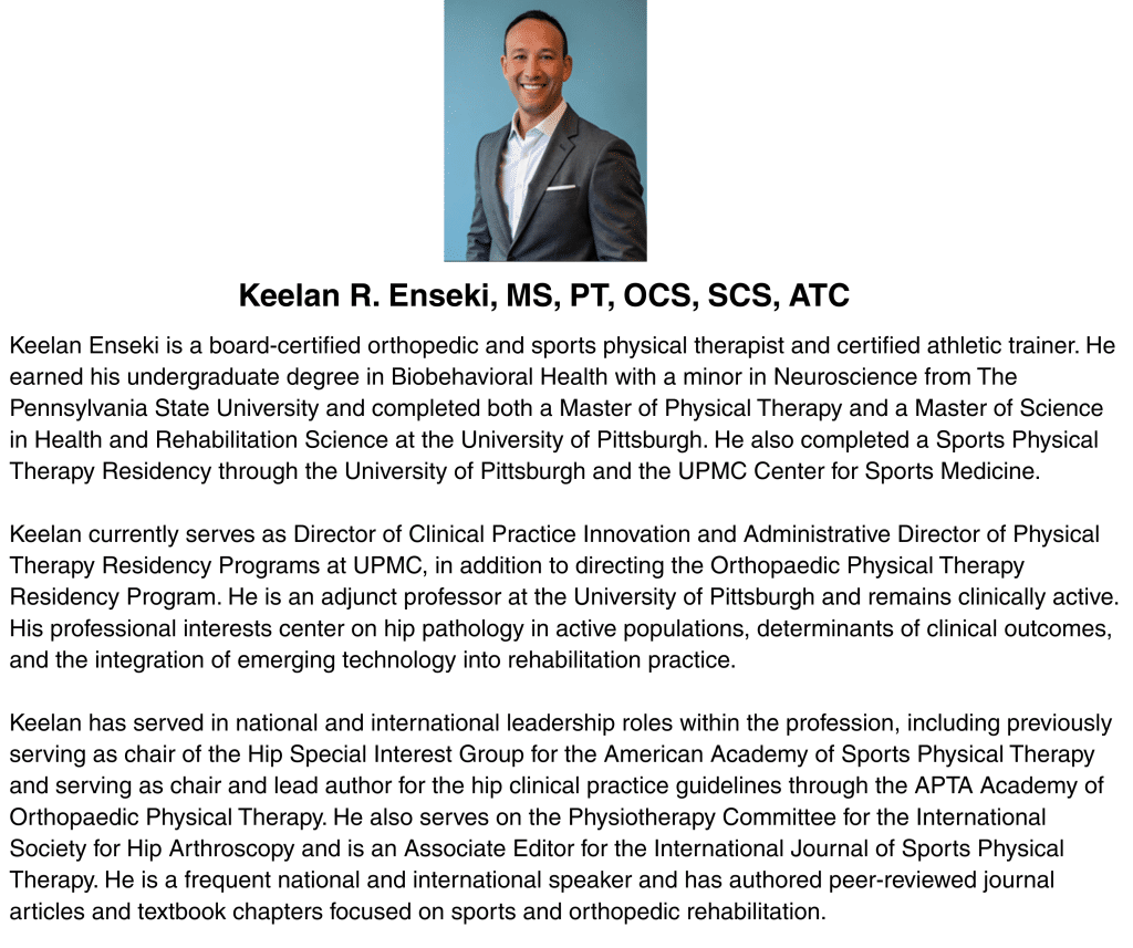 pitt hip presenter